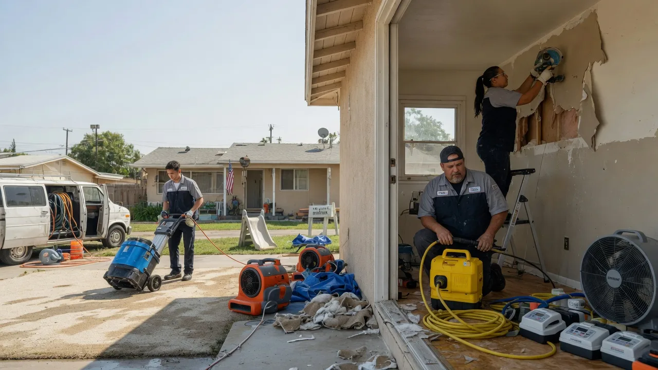 Water Damage Restoration in Hostetter, PA near me